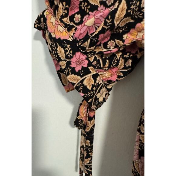 Cynthia Rowley Sm BOHO style blouse Floral design Cottagecore - Picture 5 of 9